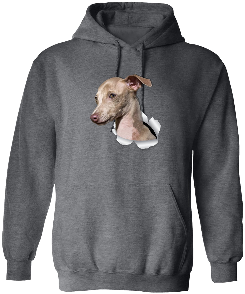 G185 Gildan Pullover Hoodie - Dark Heather