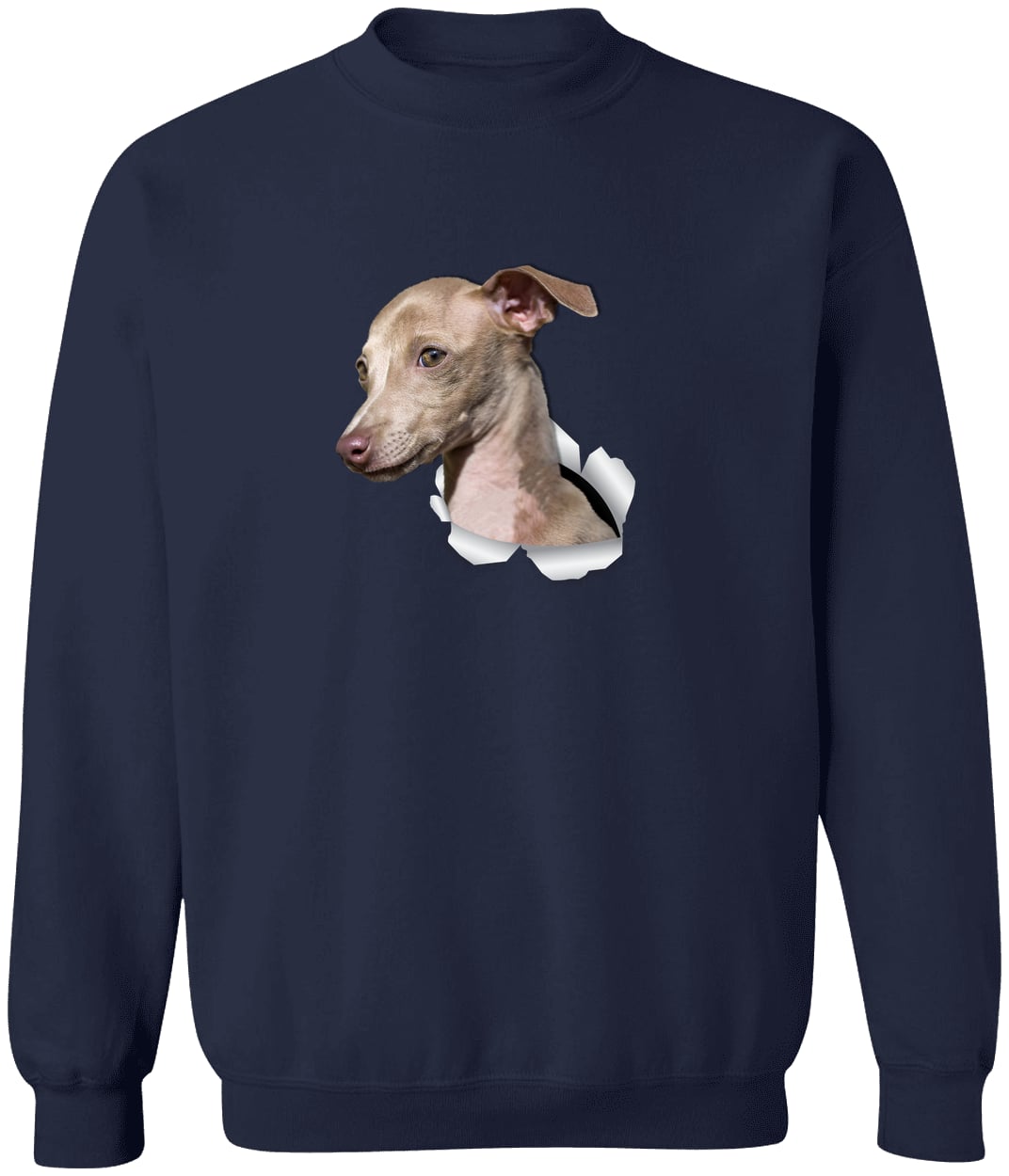 G180 Gildan Crewneck Pullover Sweatshirt - Navy