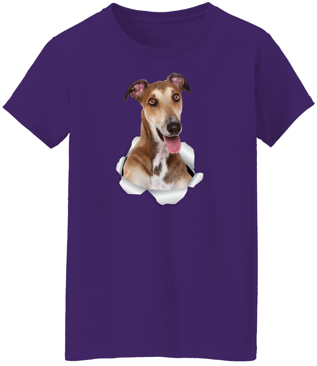 G500L Ladies' 5.3 oz. T-Shirt - Purple