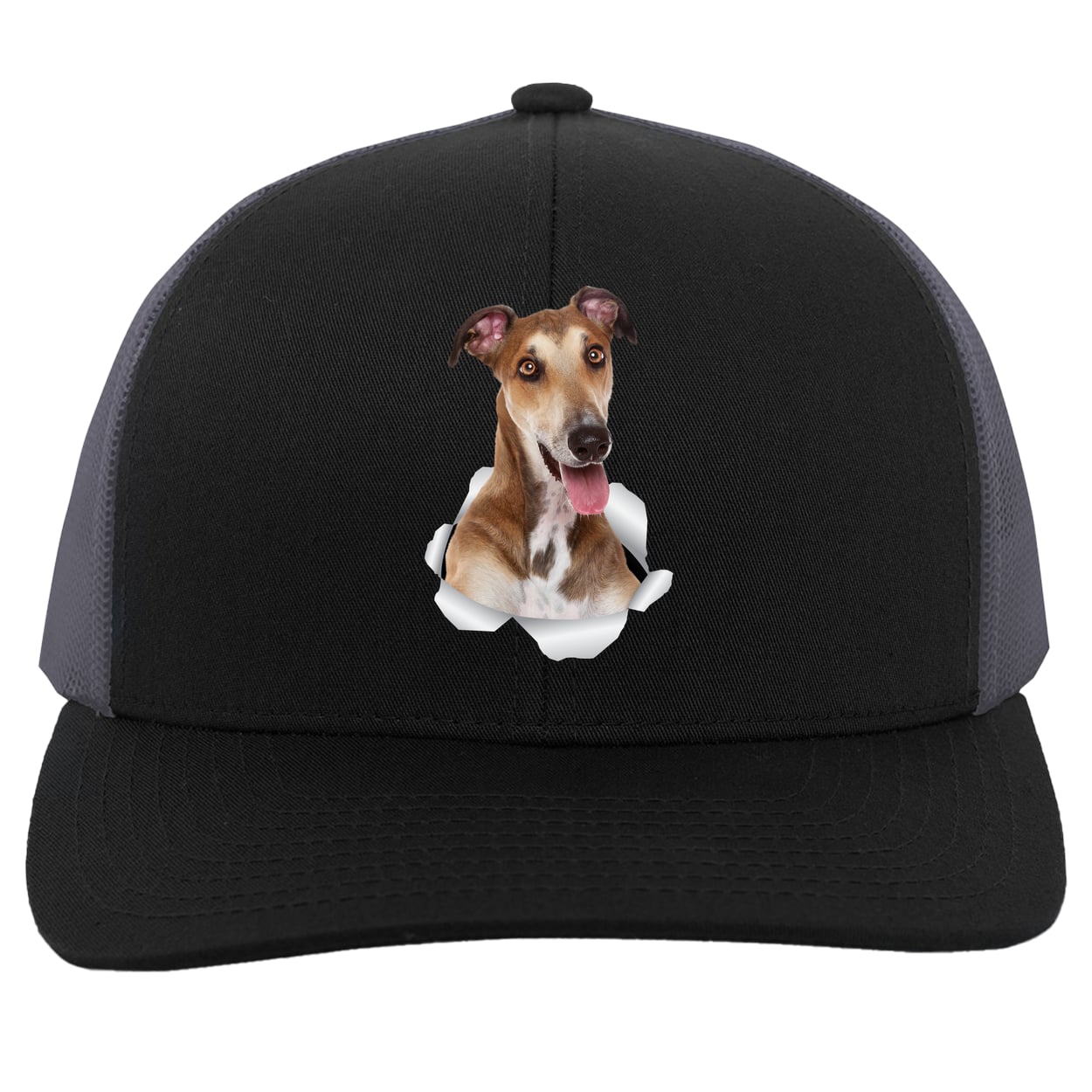 104C Trucker Snap Back - Black/Graphite