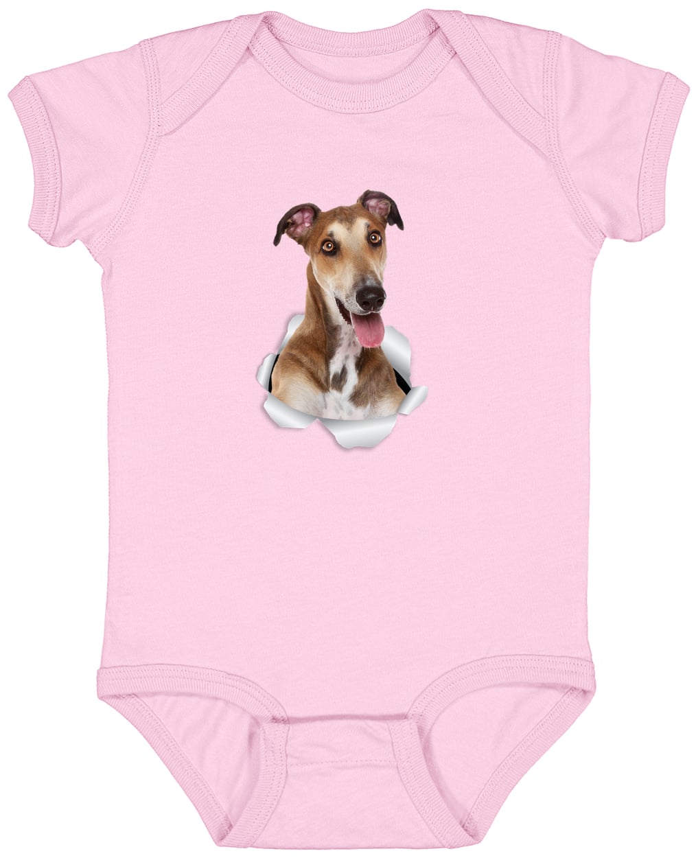 4424 Infant Fine Jersey Bodysuit - Pink