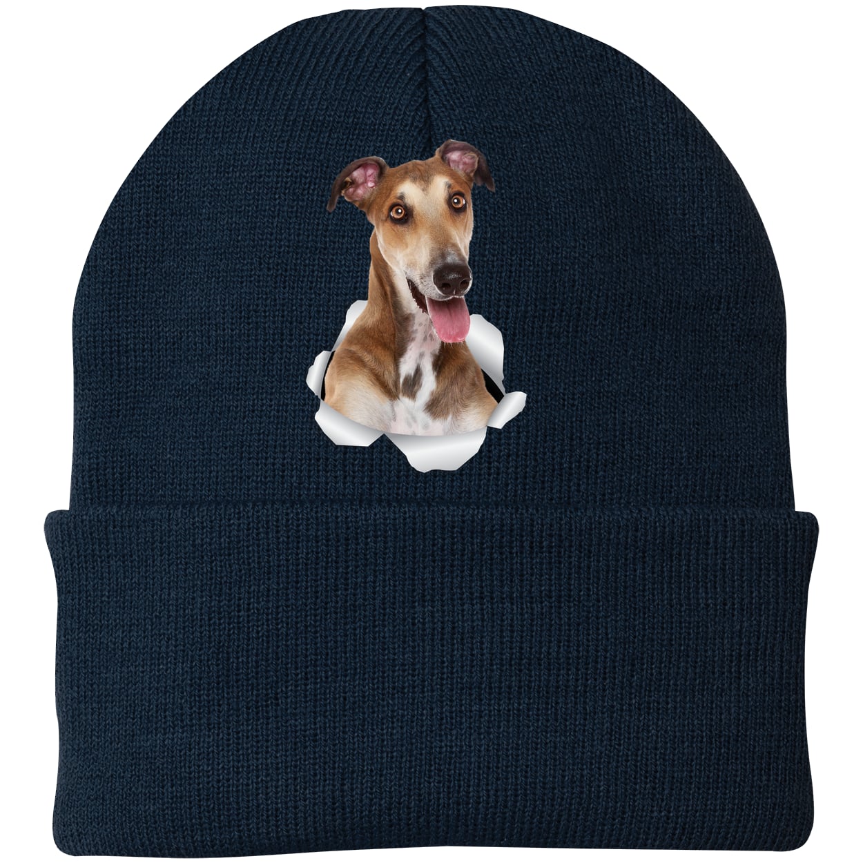 CP90 Port & Company Knit Beanie - Navy