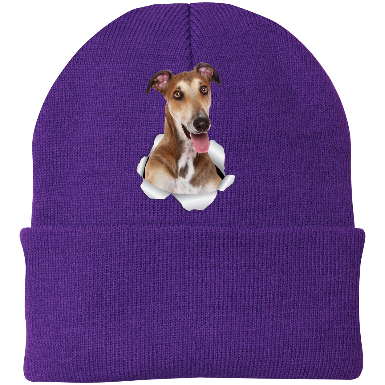 CP90 Port & Company Knit Beanie - Athletic Purple