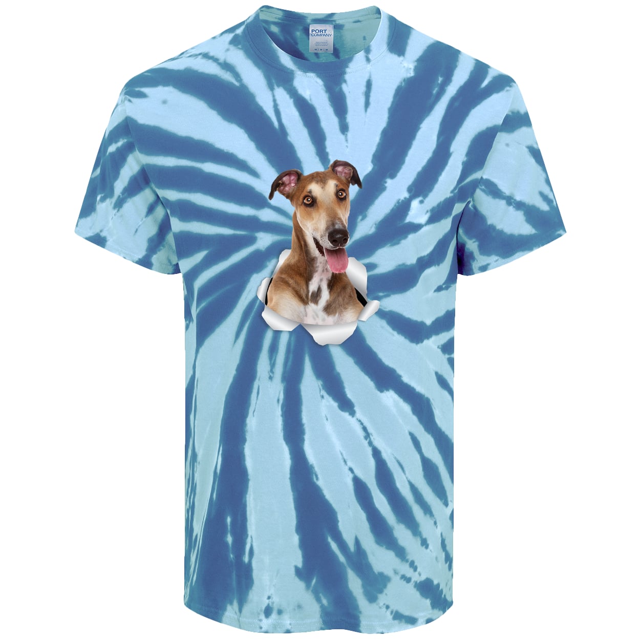 PC147 Port & Company Tie-Dye Tee - Royal