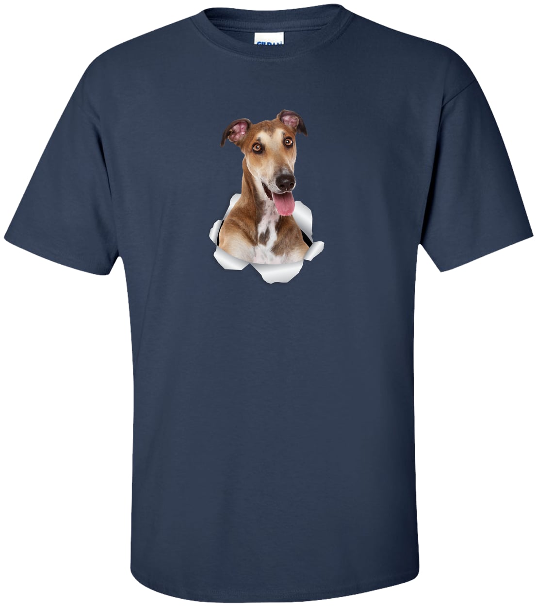 G200T Gildan Mens Tall Ultra Cotton Tee - Navy