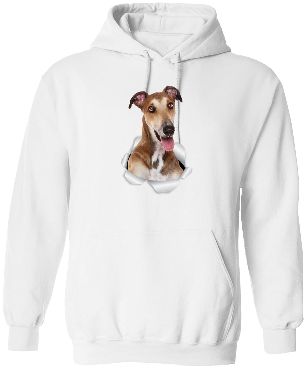 G185 Gildan Pullover Hoodie - White