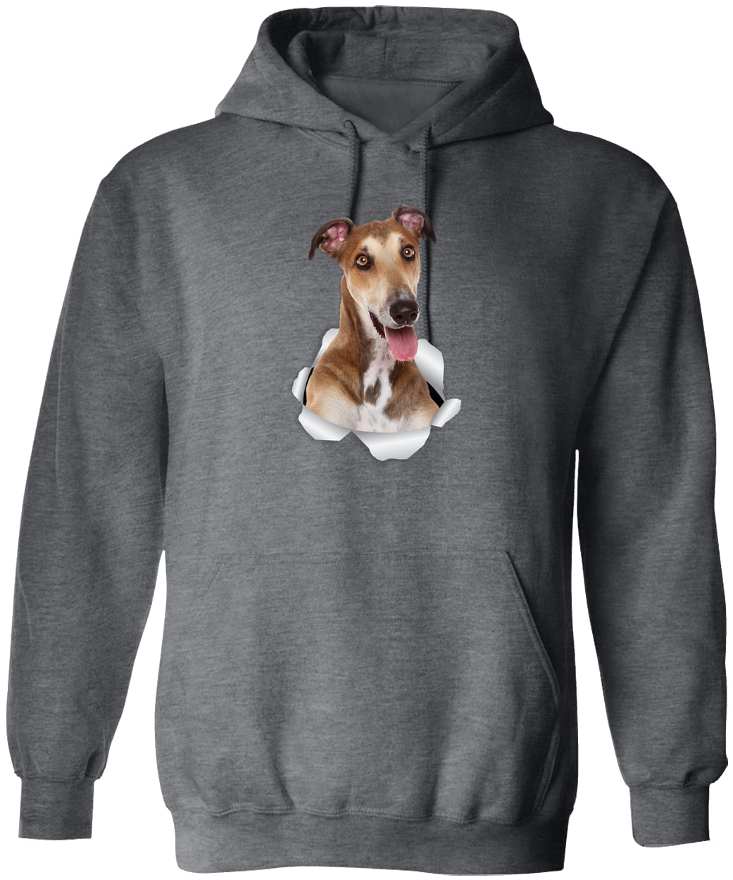 G185 Gildan Pullover Hoodie - Dark Heather
