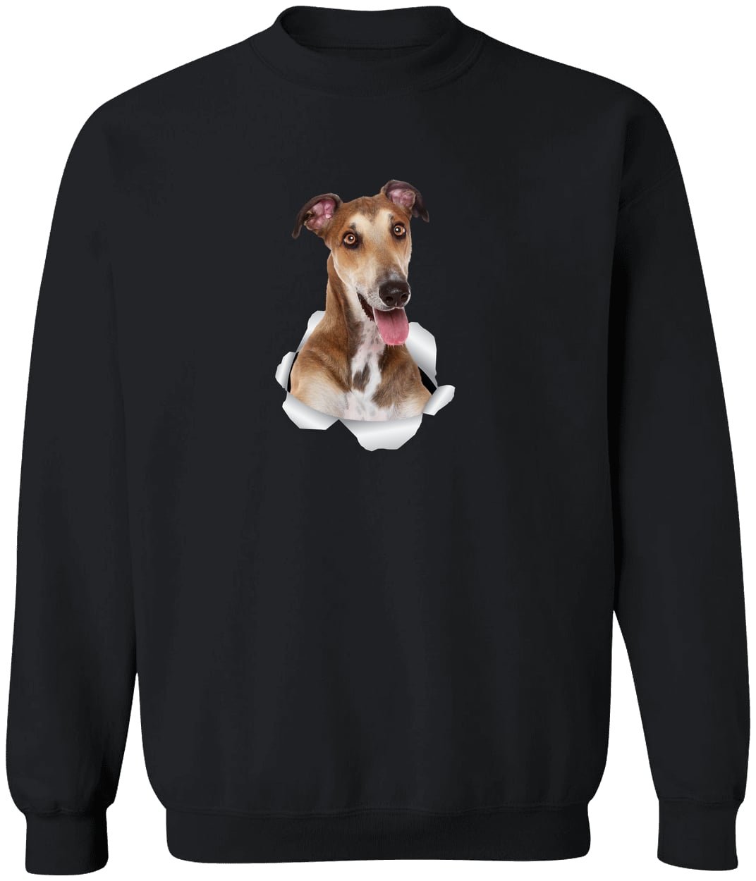 G180 Gildan Crewneck Pullover Sweatshirt - Black