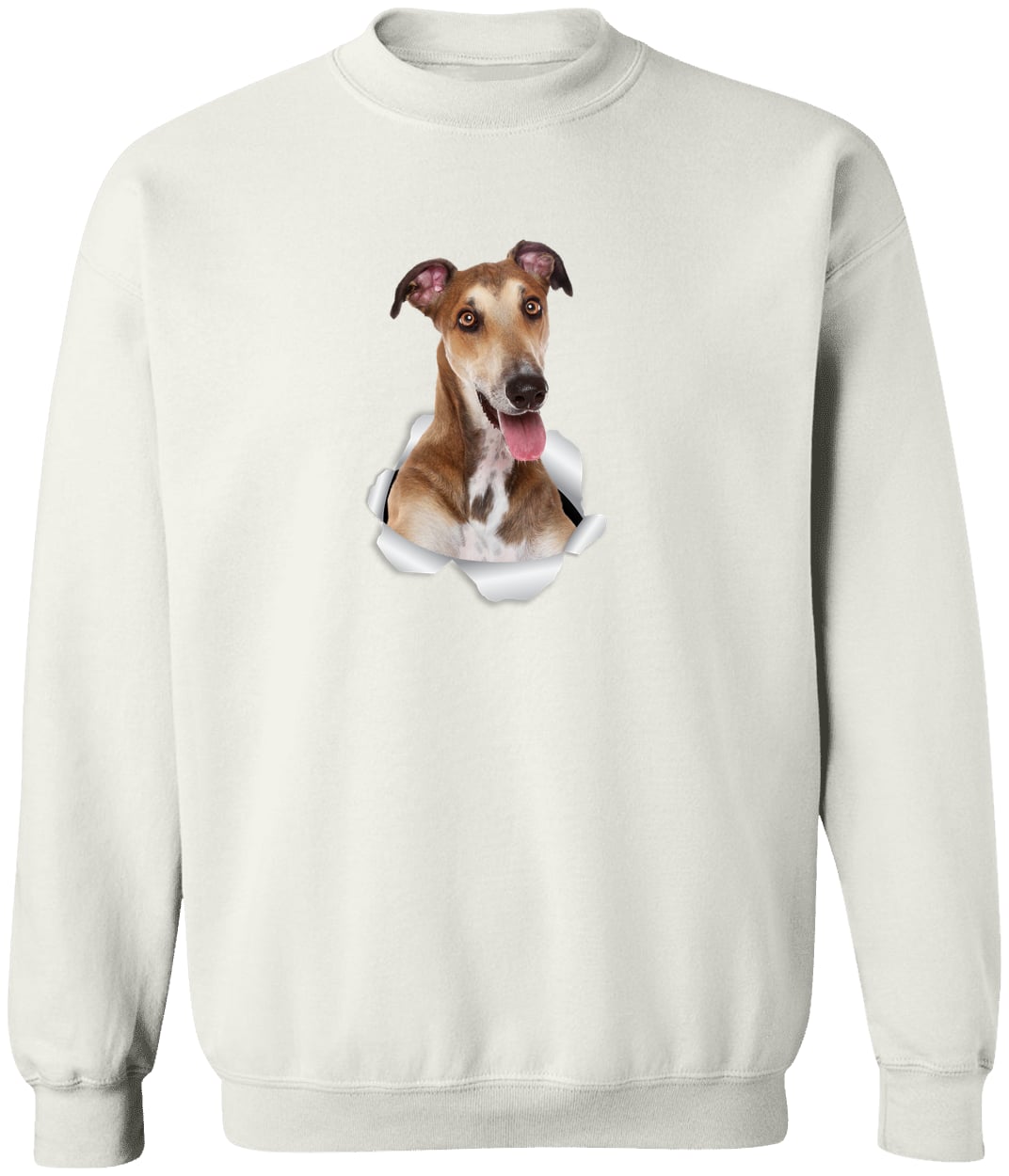 G180 Gildan Crewneck Pullover Sweatshirt - White