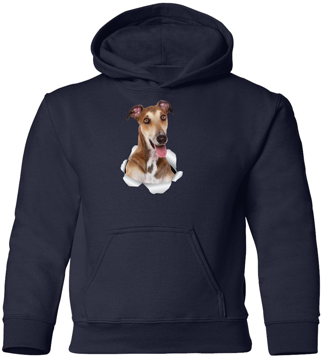 G185B Gildan Youth Pullover Hoodie - Navy
