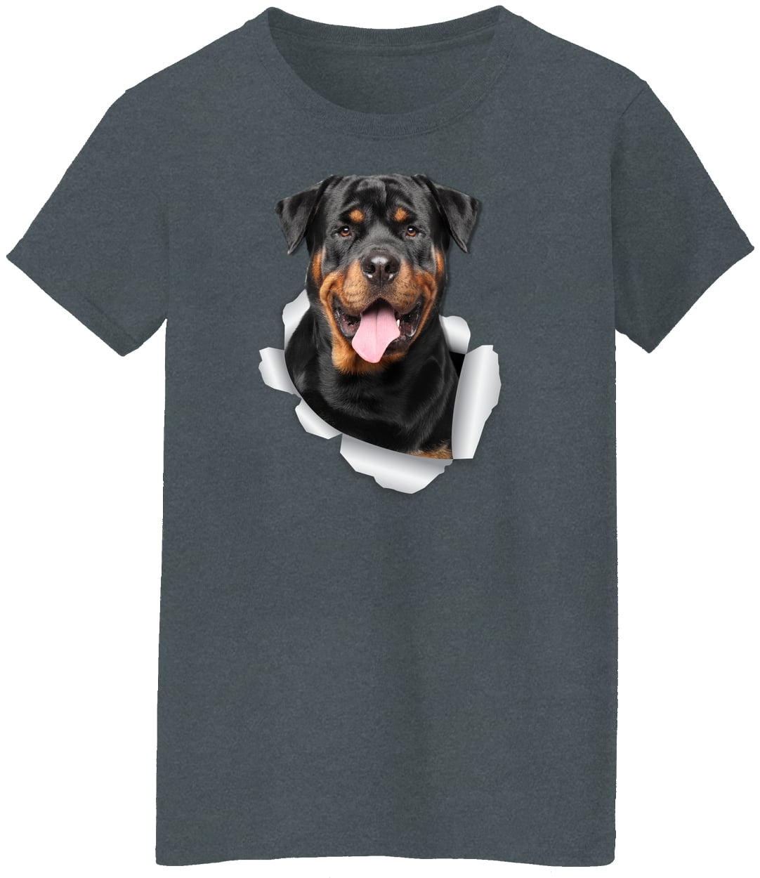 G500L Ladies' 5.3 oz. T-Shirt - Dark Heather