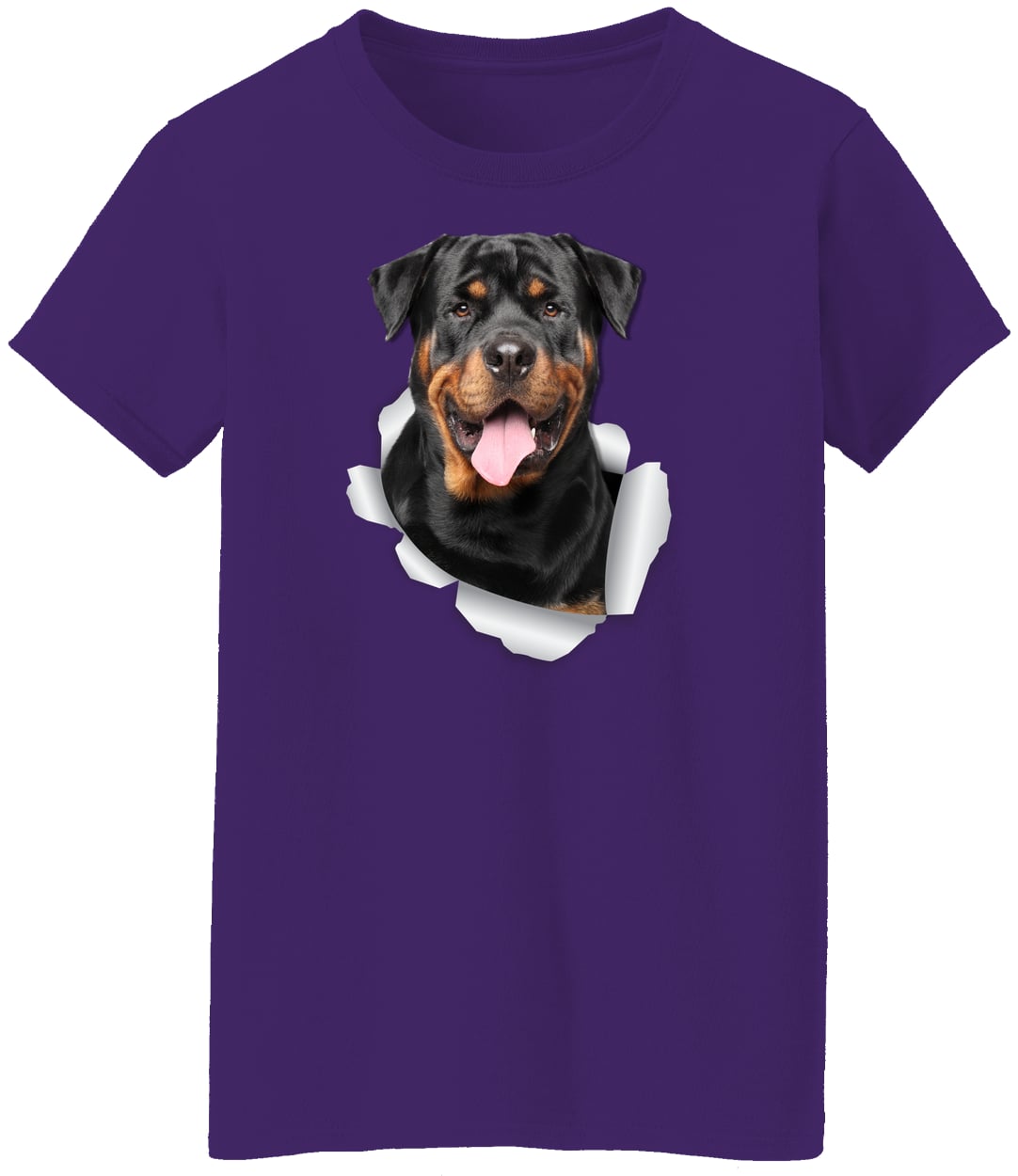 G500L Ladies' 5.3 oz. T-Shirt - Purple