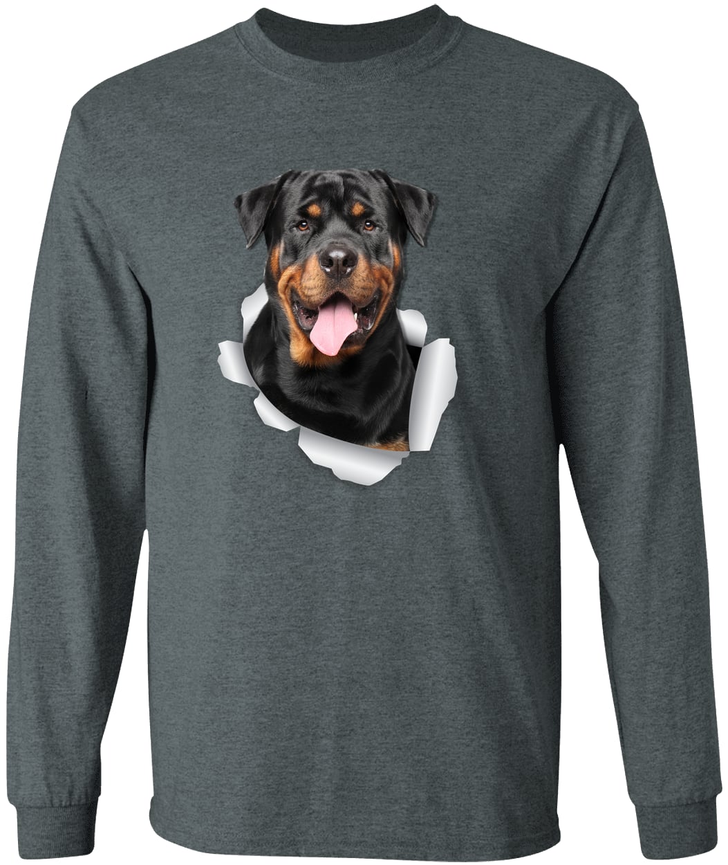 G540 LS T-Shirt 5.3 oz. - Dark Heather