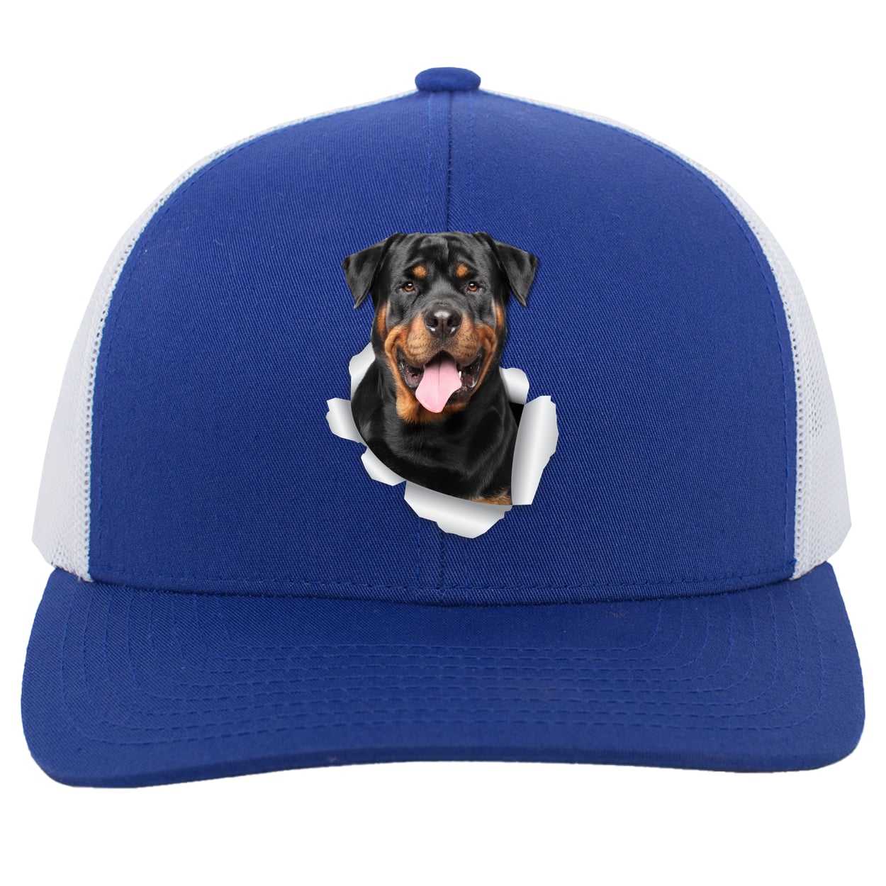 104C Trucker Snap Back - Royal/White