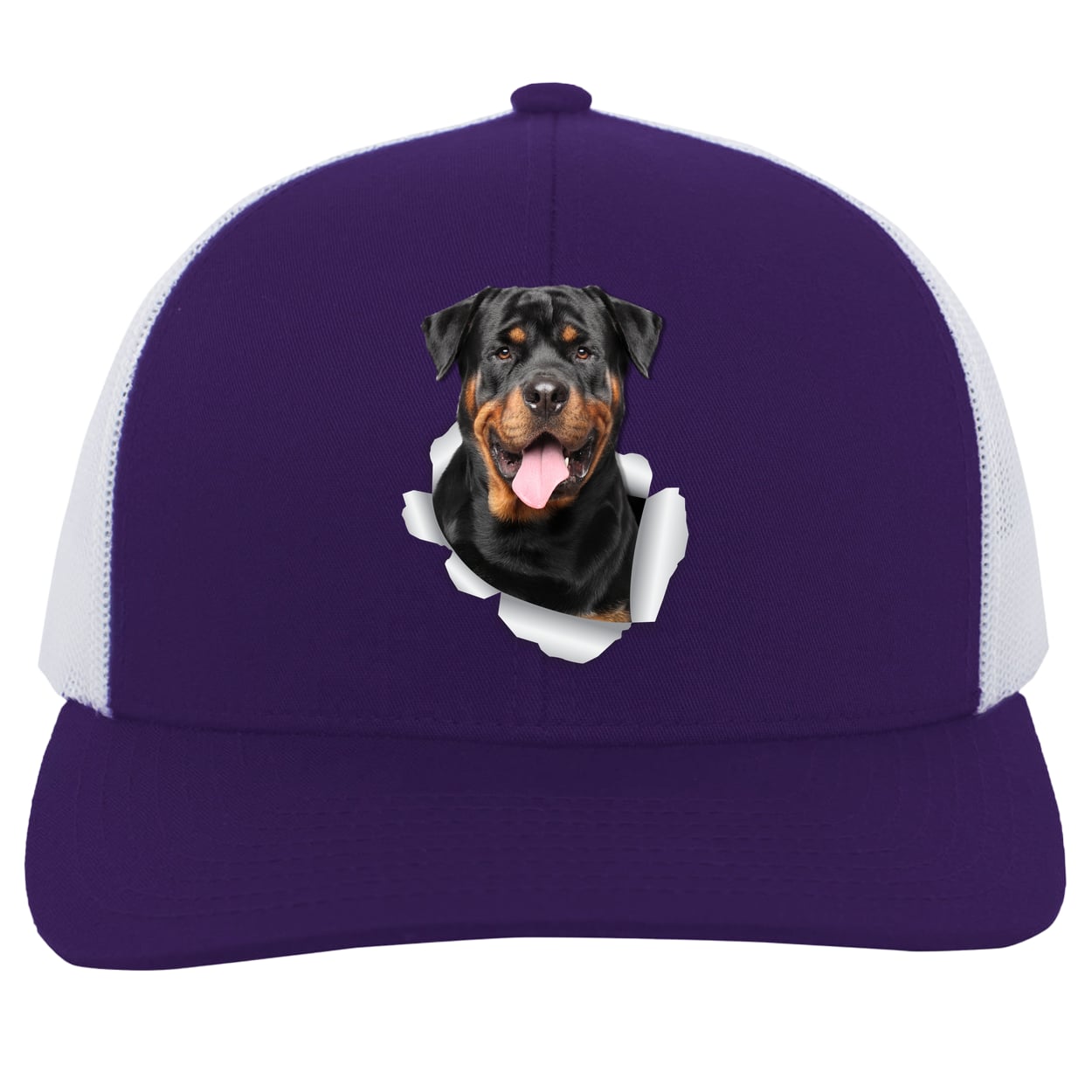 104C Trucker Snap Back - Purple/White