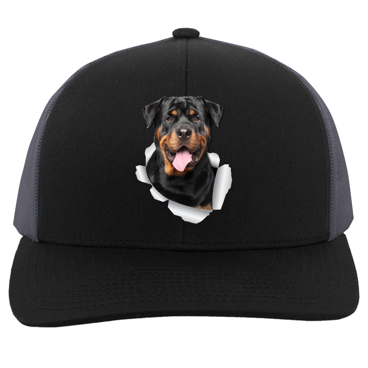 104C Trucker Snap Back - Black/Graphite