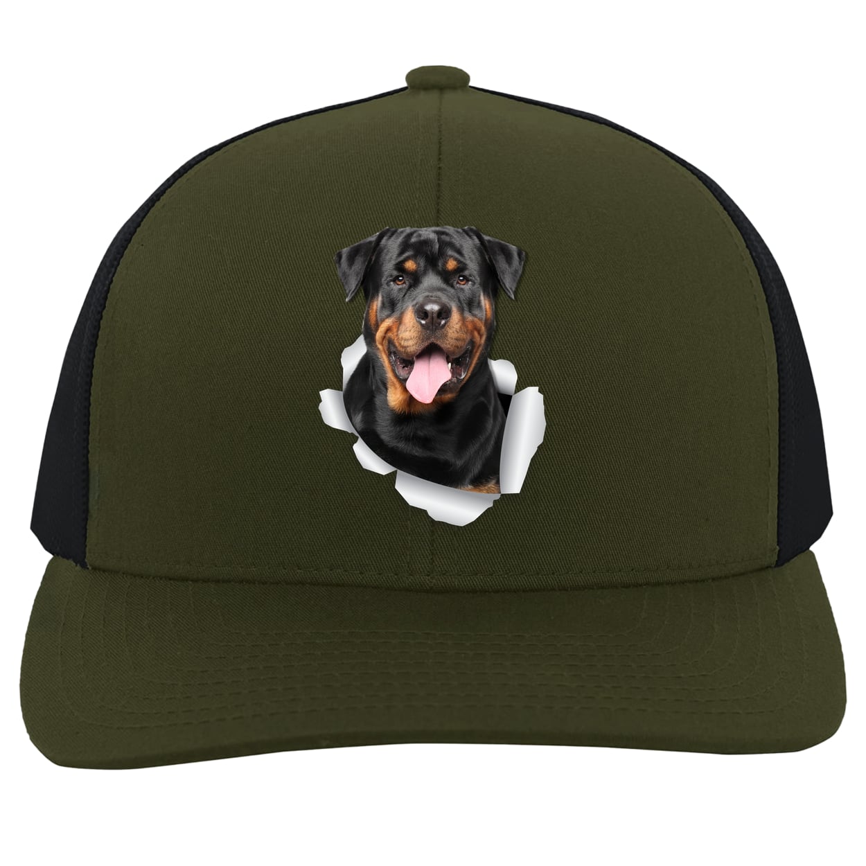 104C Trucker Snap Back - Moss/Charcoal