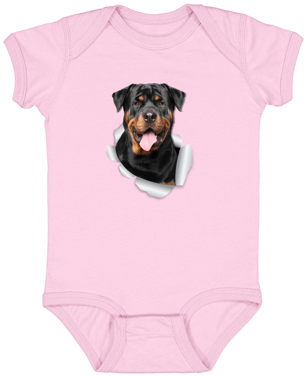 4424 Infant Fine Jersey Bodysuit - Pink