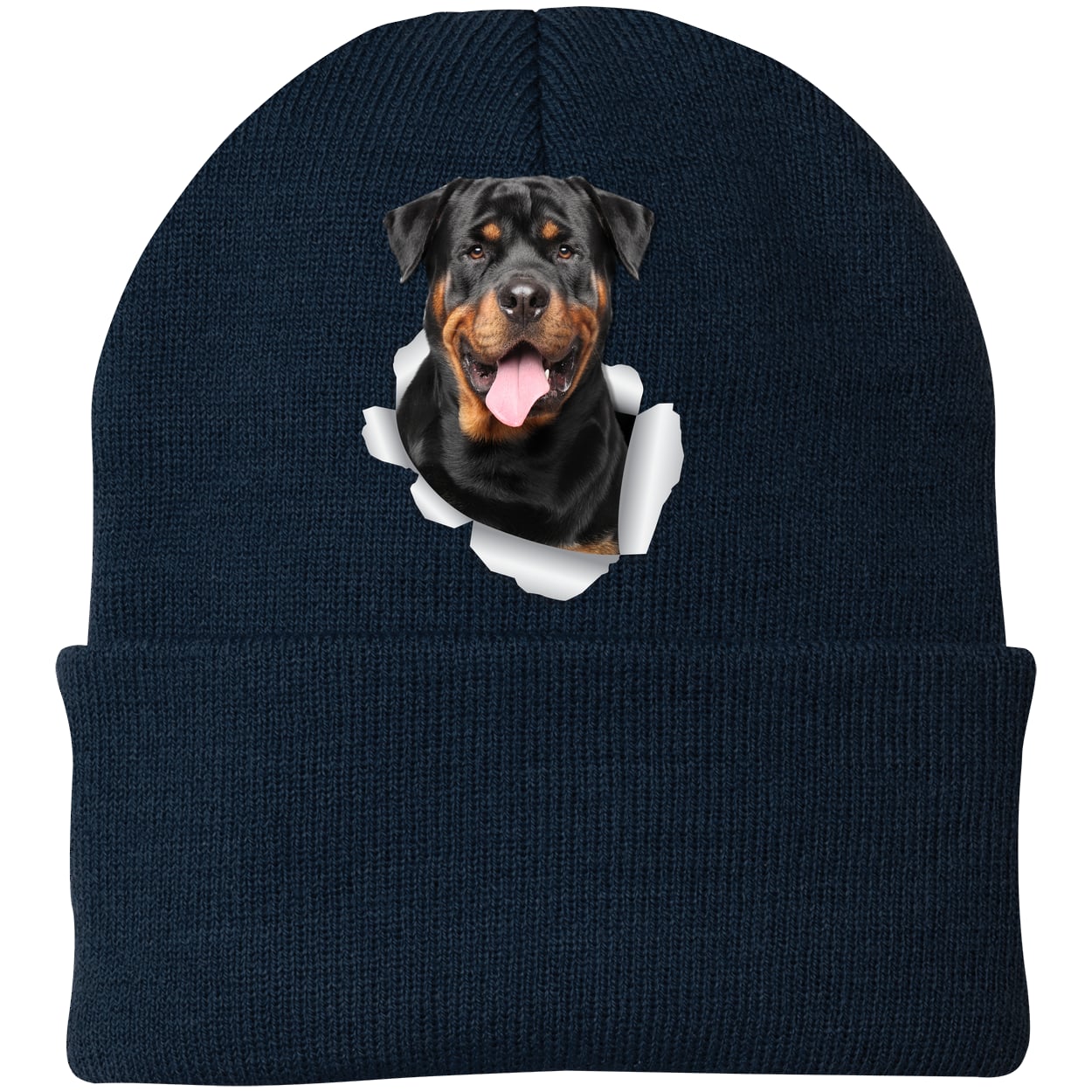 CP90 Port & Company Knit Beanie - Navy