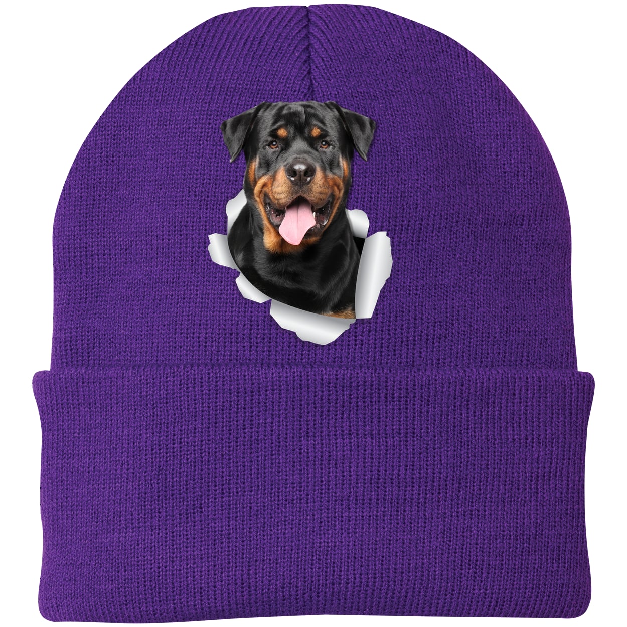 CP90 Port & Company Knit Beanie - Athletic Purple