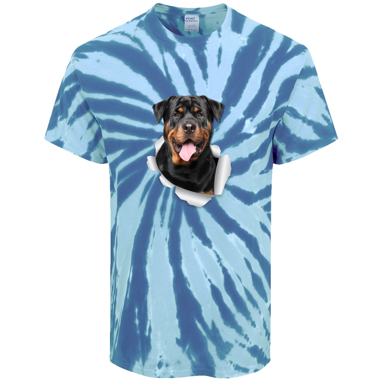 PC147 Port & Company Tie-Dye Tee - Royal