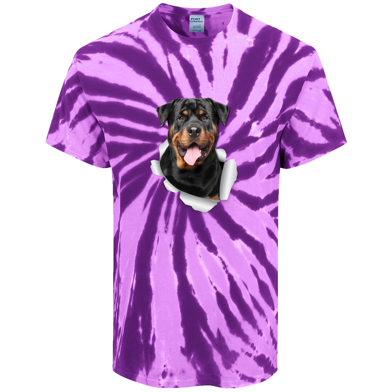 PC147 Port & Company Tie-Dye Tee - Purple