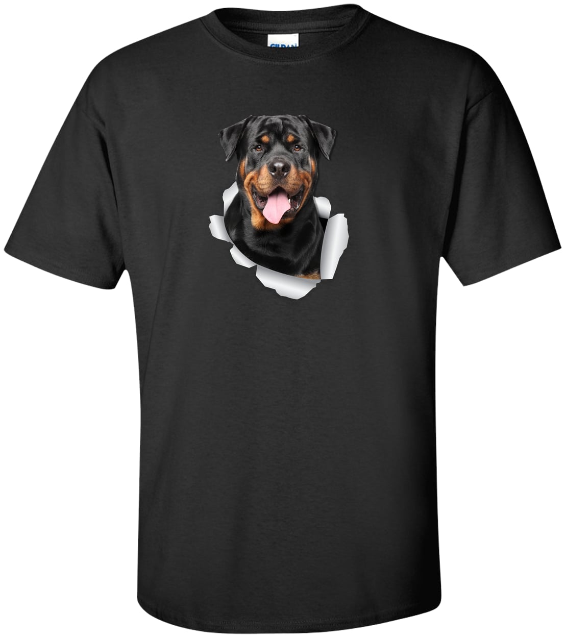 G200T Gildan Mens Tall Ultra Cotton Tee - Black