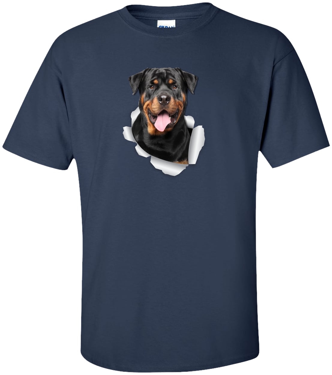 G200T Gildan Mens Tall Ultra Cotton Tee - Navy