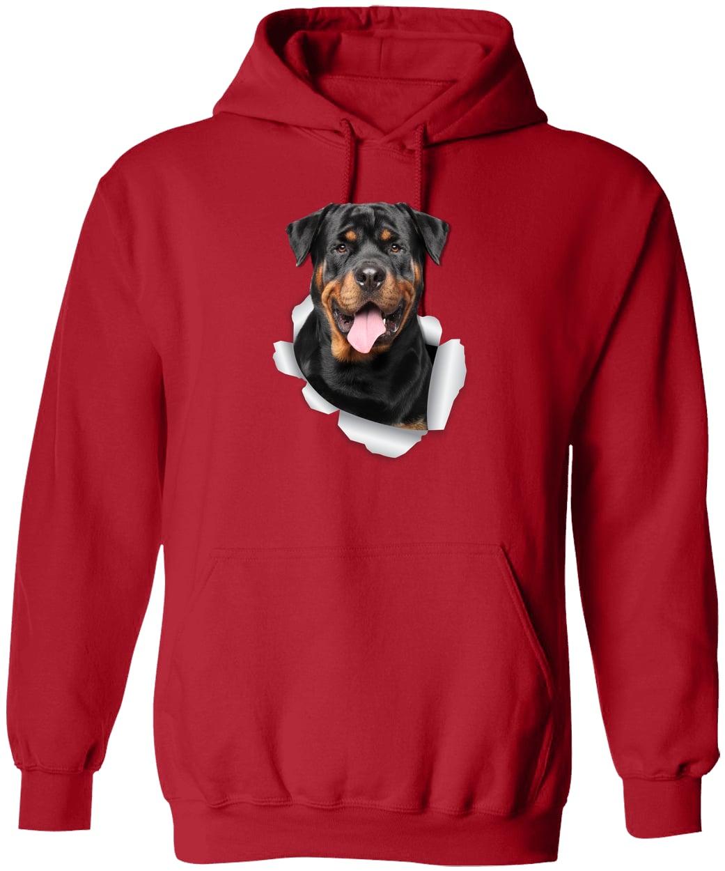 G185 Gildan Pullover Hoodie - Red
