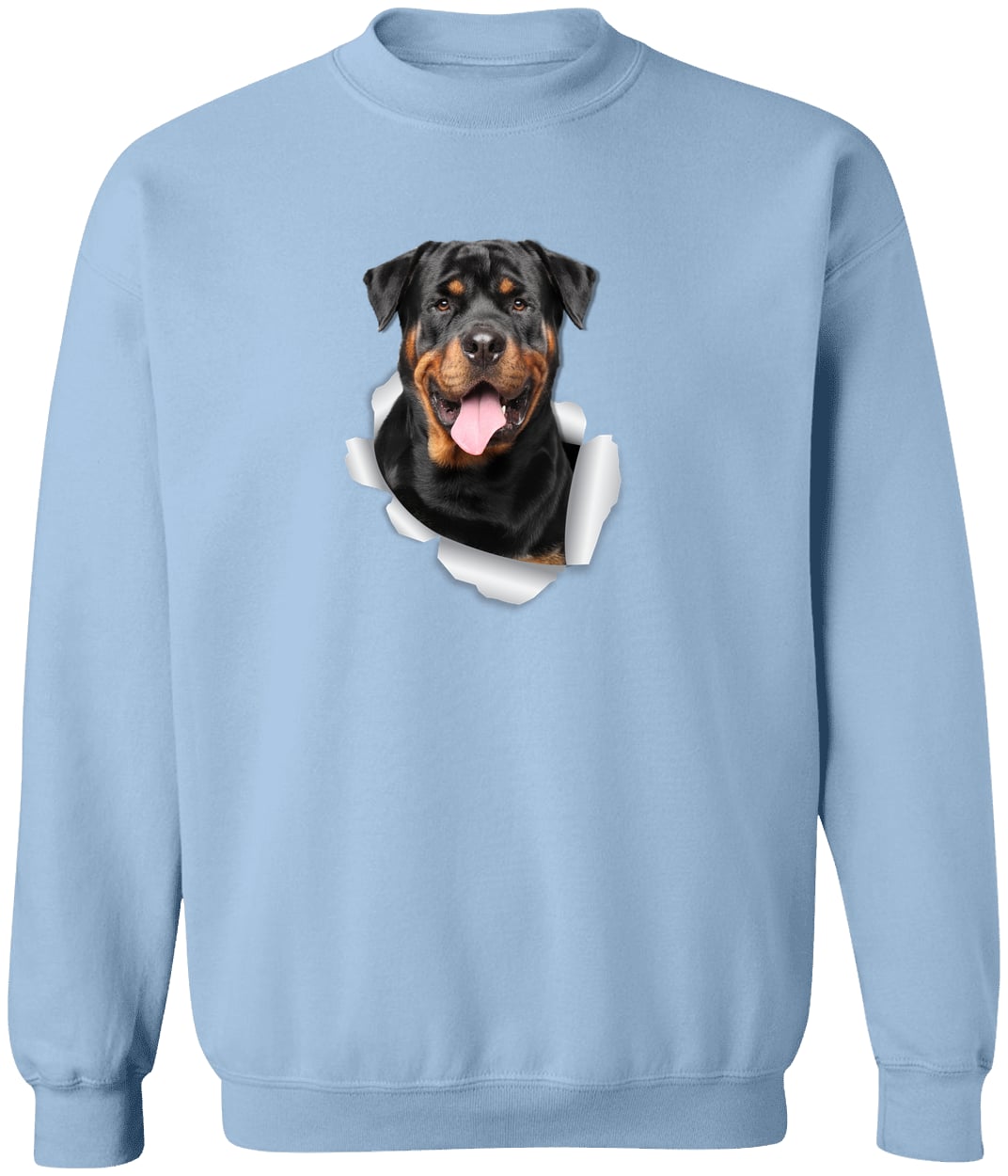 G180 Gildan Crewneck Pullover Sweatshirt - Light Blue