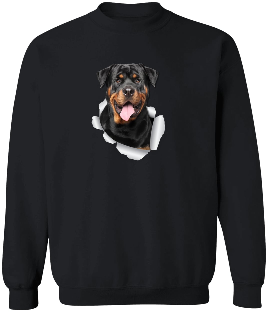 G180 Gildan Crewneck Pullover Sweatshirt - Black