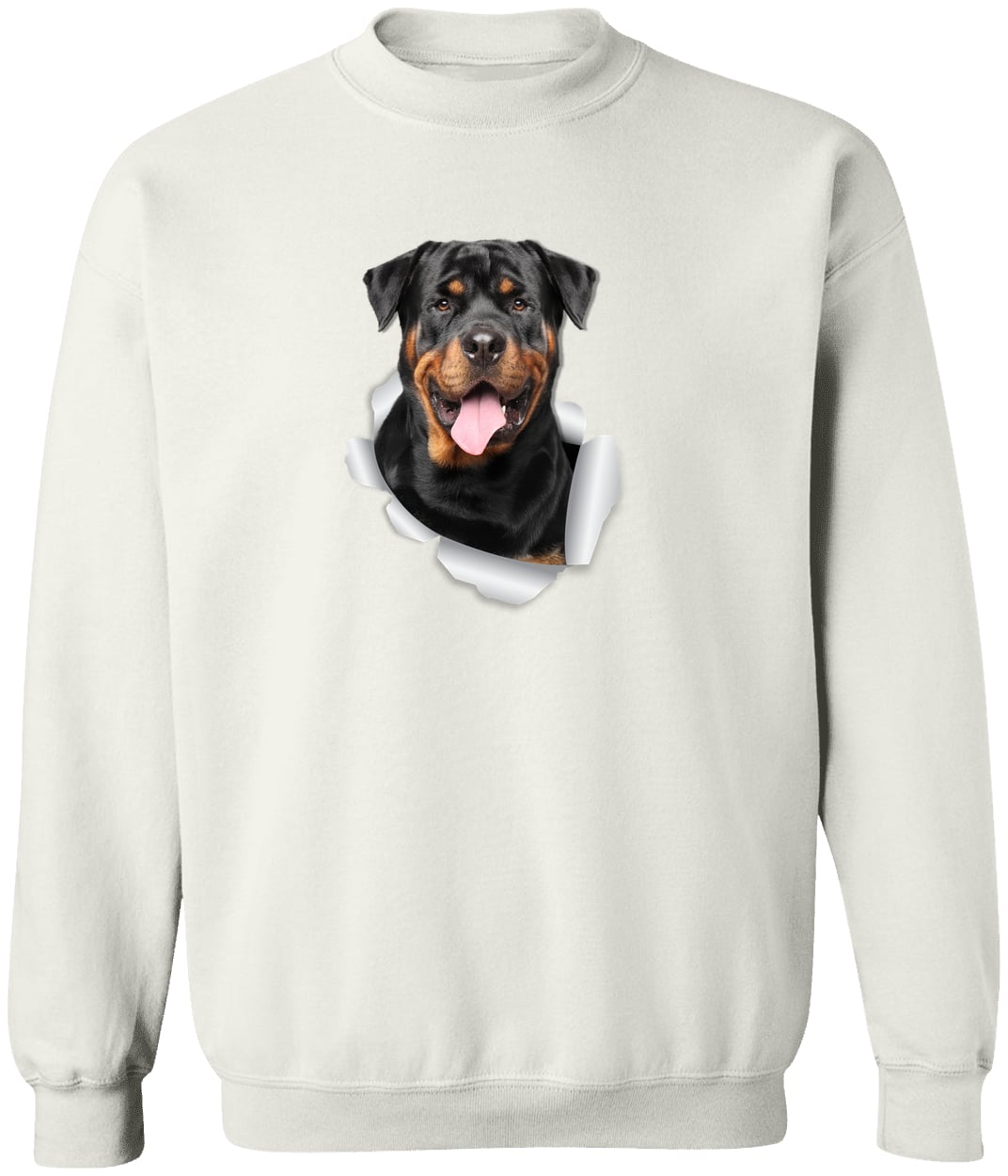 G180 Gildan Crewneck Pullover Sweatshirt - White