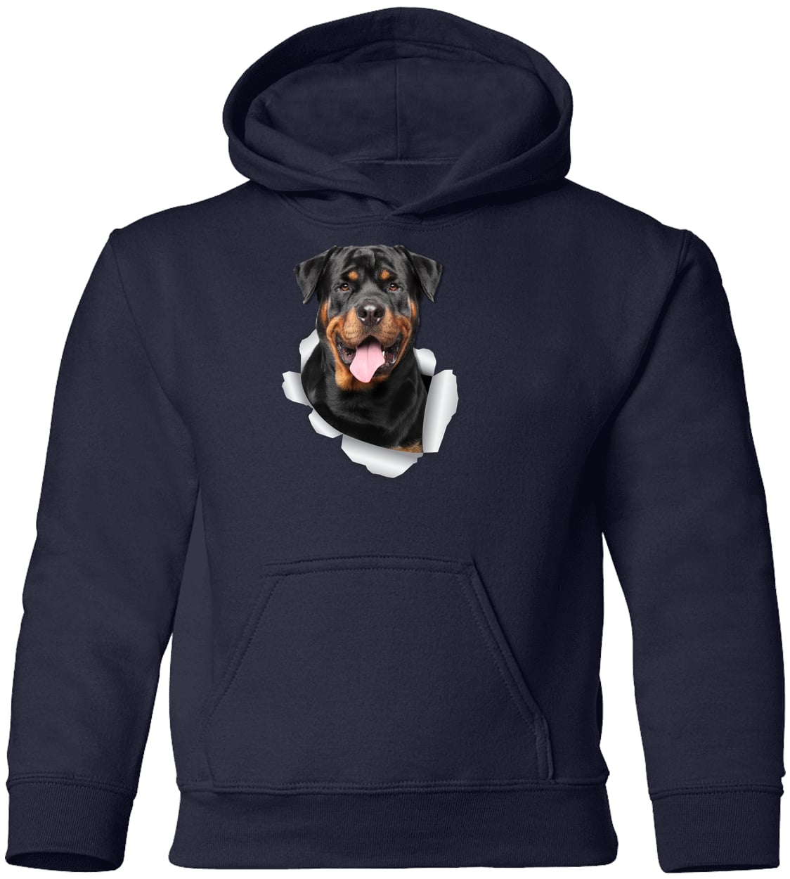 G185B Gildan Youth Pullover Hoodie - Navy