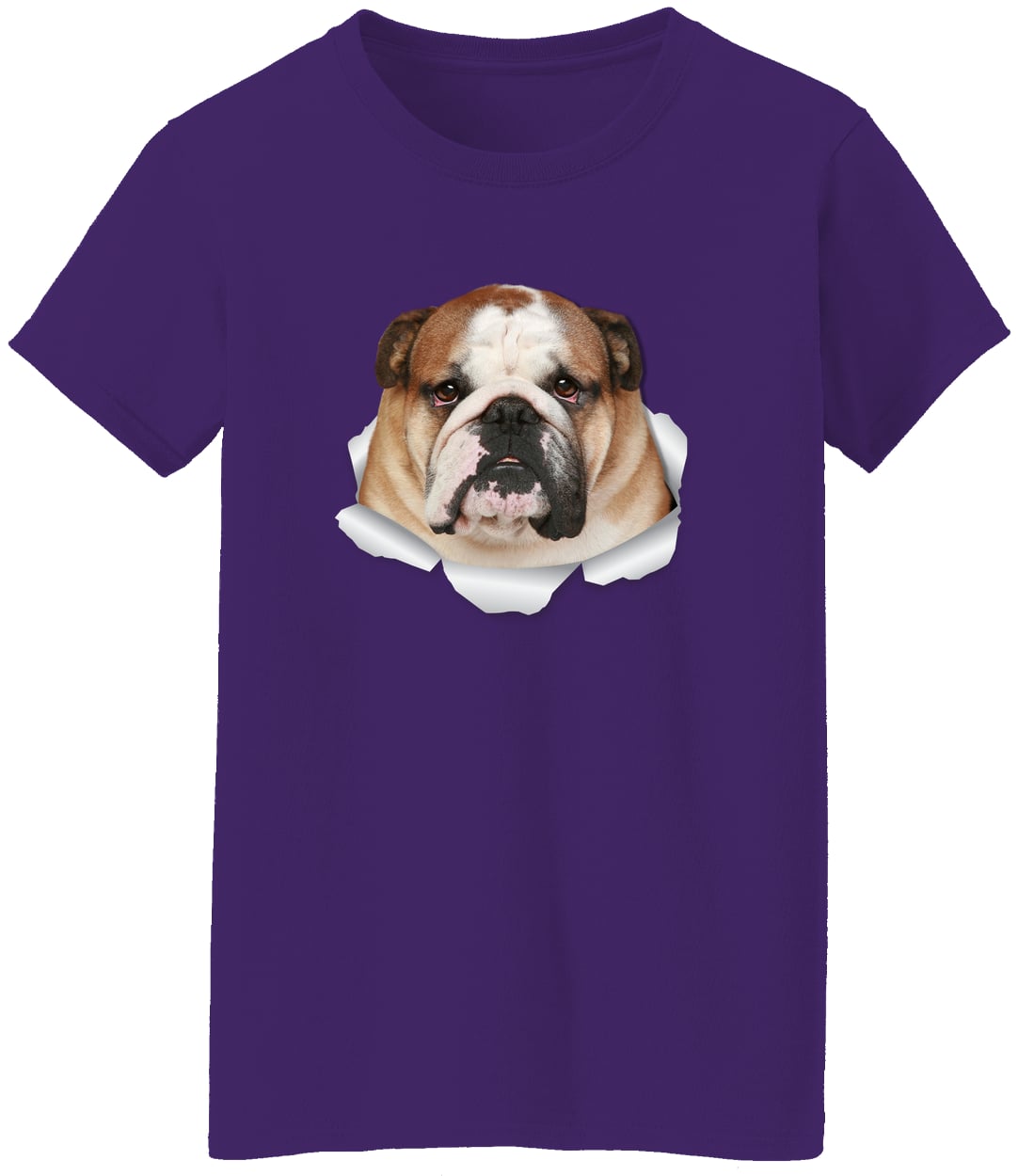 G500L Ladies' 5.3 oz. T-Shirt - Purple