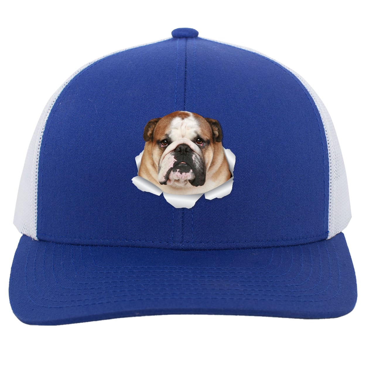 104C Trucker Snap Back - Royal/White