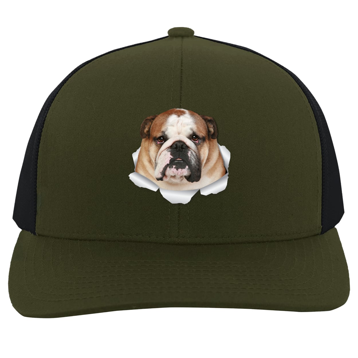 104C Trucker Snap Back - Moss/Charcoal