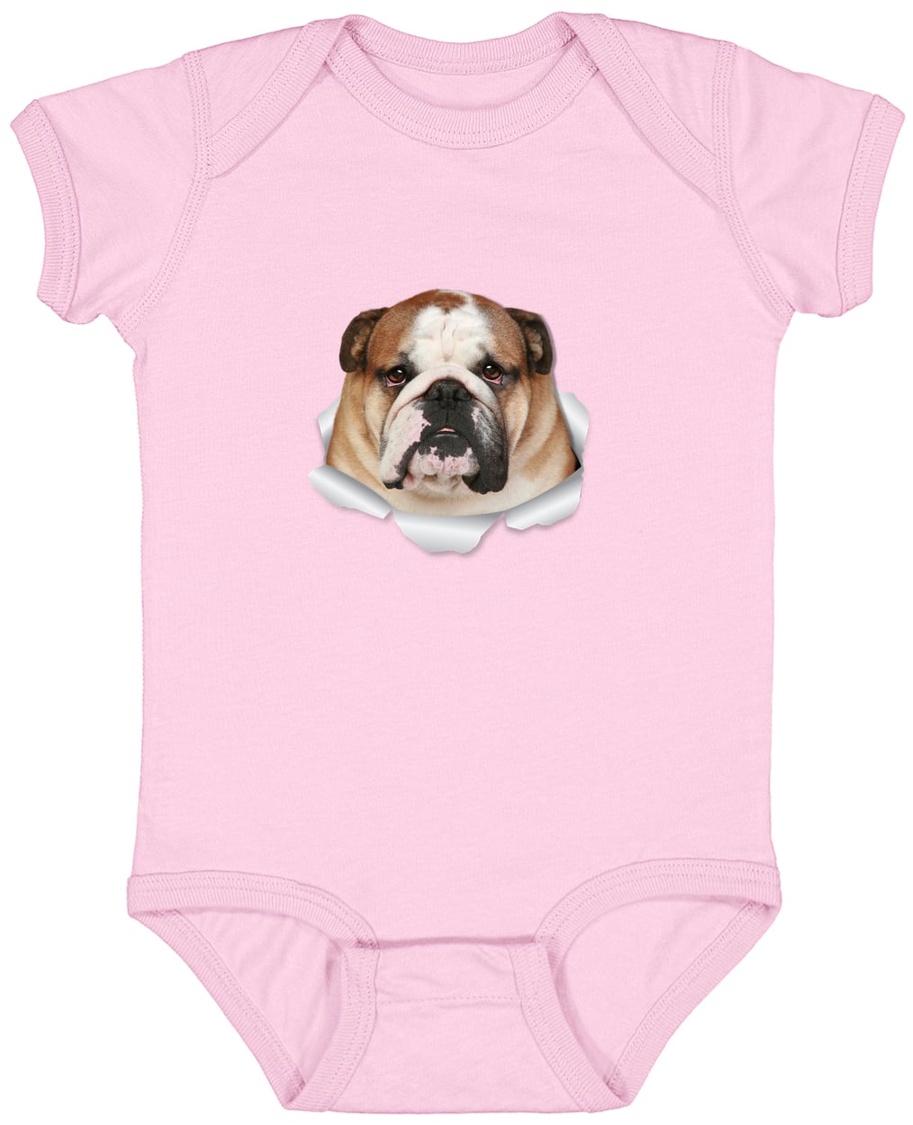 4424 Infant Fine Jersey Bodysuit - Pink