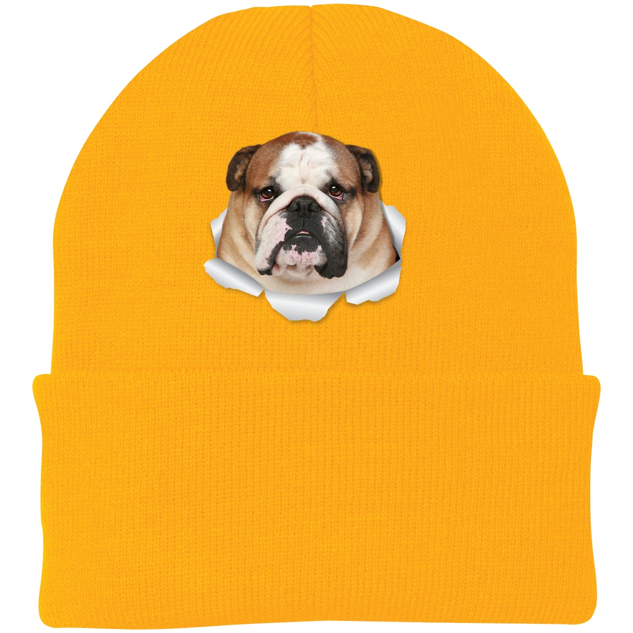 CP90 Port & Company Knit Beanie - Athletic Gold
