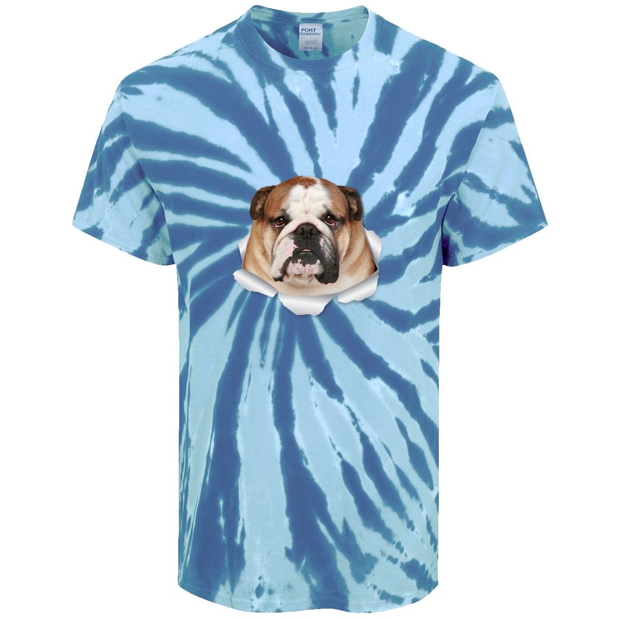 PC147 Port & Company Tie-Dye Tee - Royal