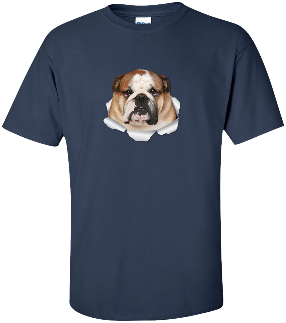 G200T Gildan Mens Tall Ultra Cotton Tee - Navy