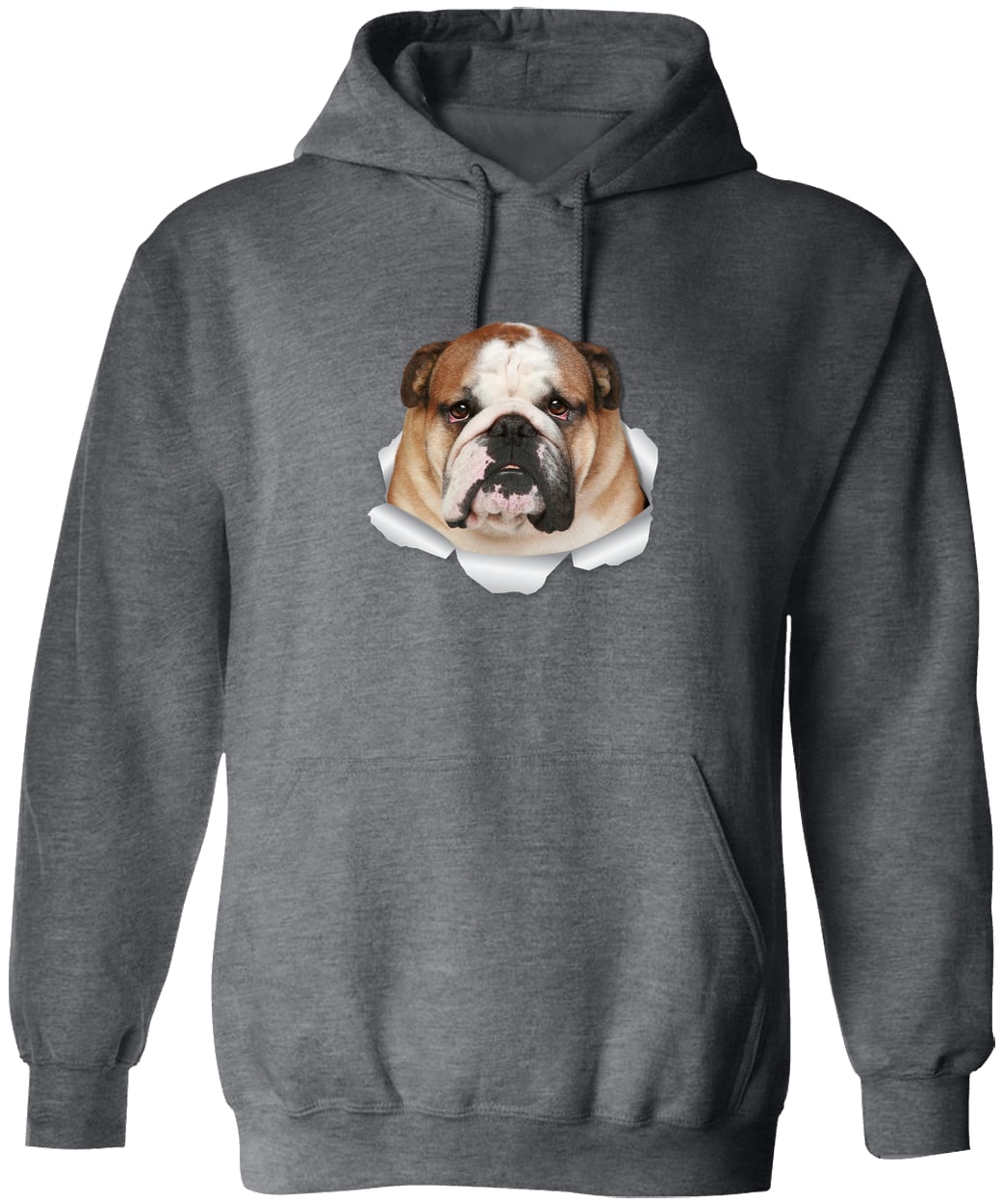 G185 Gildan Pullover Hoodie - Dark Heather
