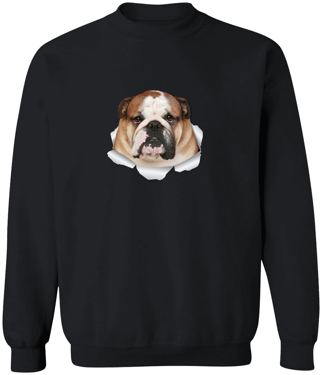 G180 Gildan Crewneck Pullover Sweatshirt - Black
