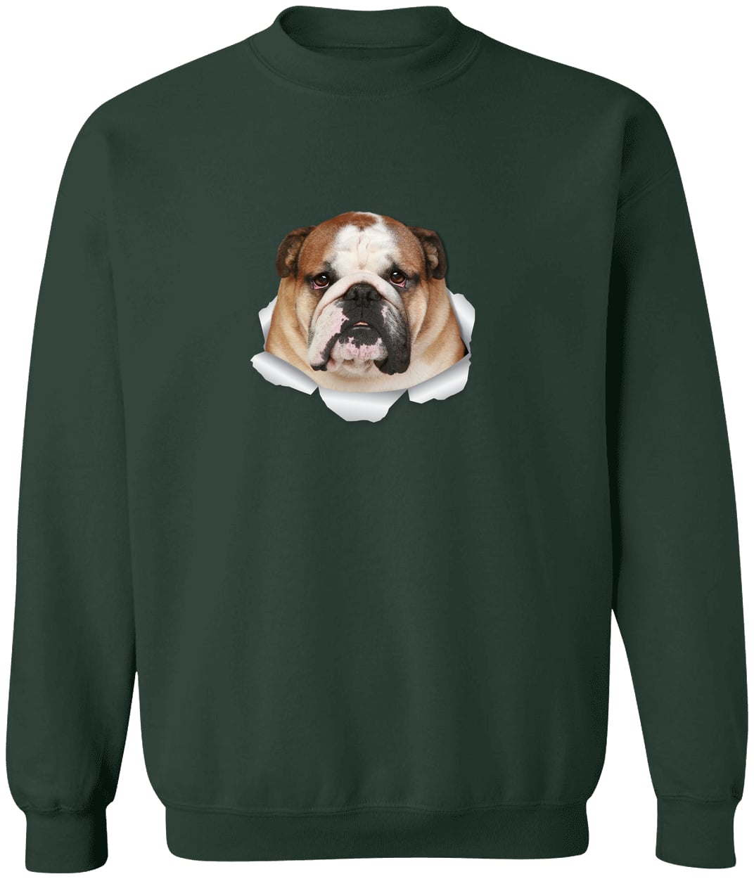 G180 Gildan Crewneck Pullover Sweatshirt - Forest Green