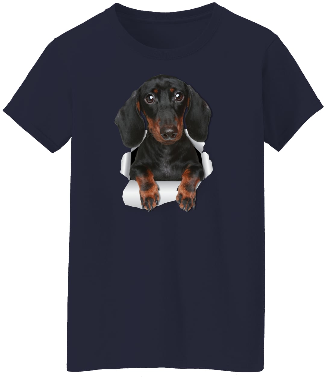 G500L Ladies' 5.3 oz. T-Shirt - Navy
