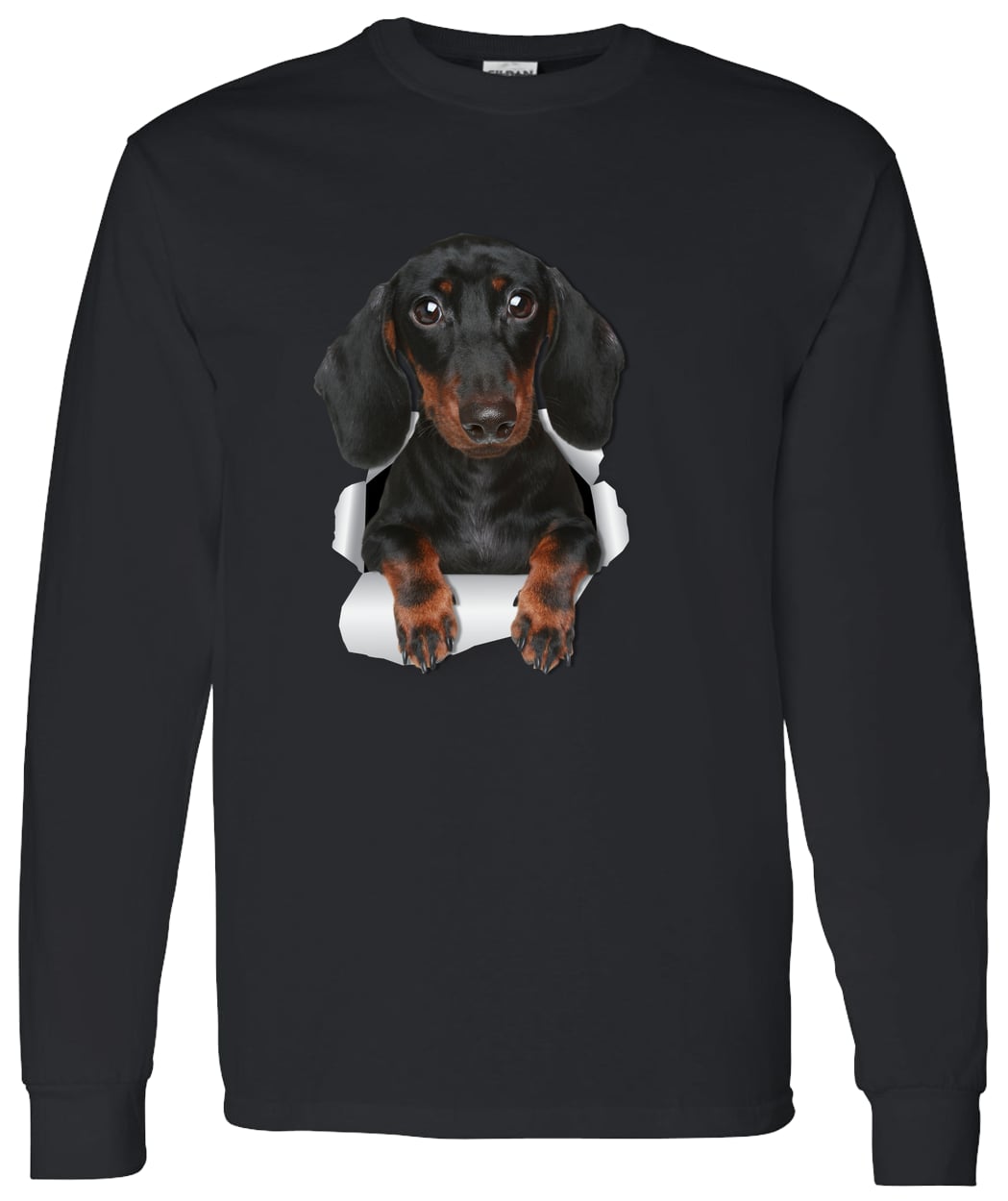 G540 LS T-Shirt 5.3 oz. - Black