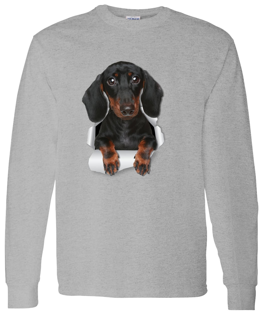 G540 LS T-Shirt 5.3 oz. - Sport Grey