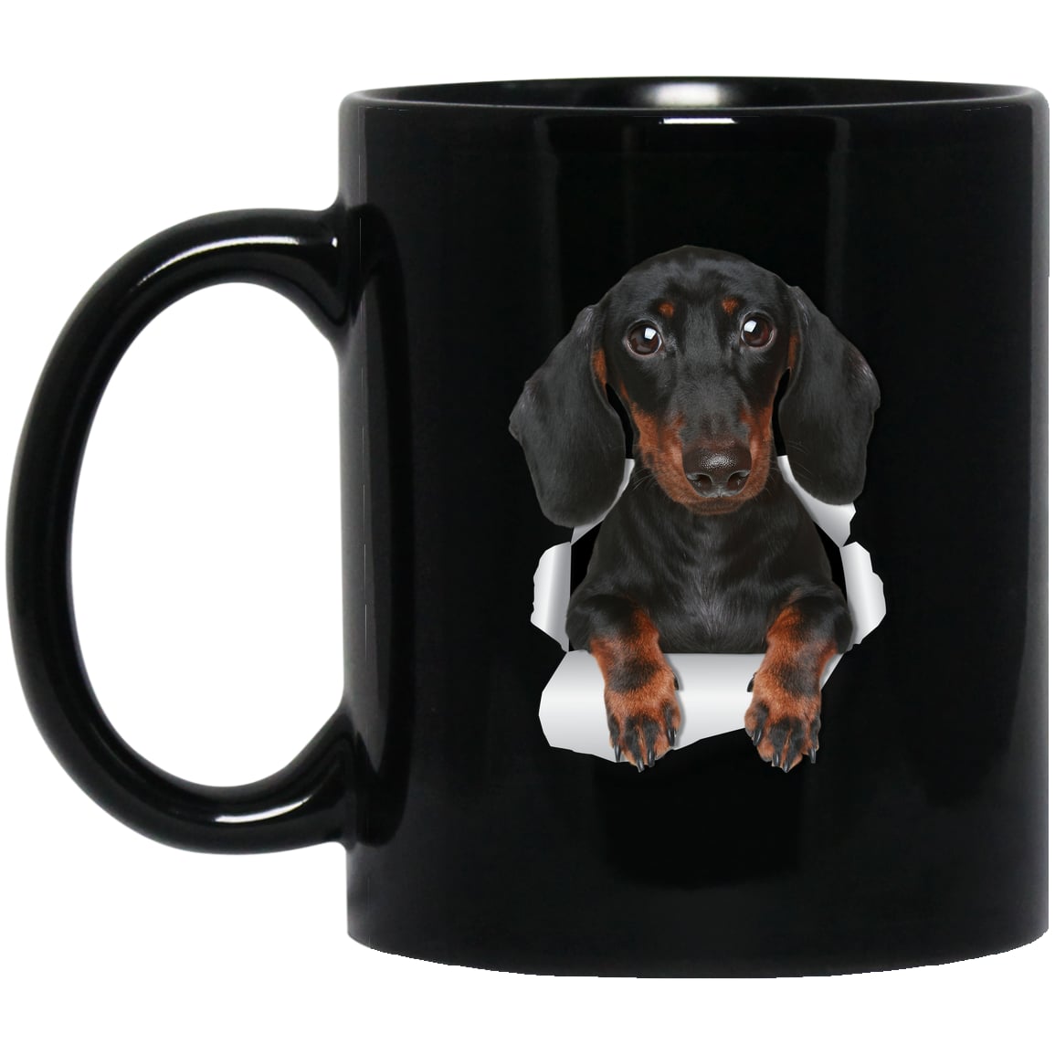 BM11OZ 11oz Black Mug Design Preview