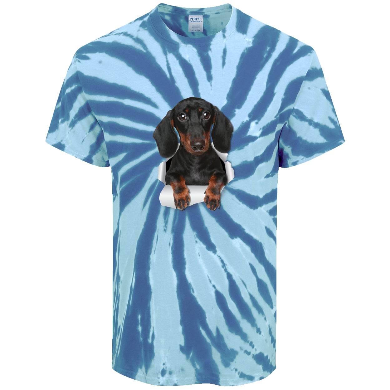 PC147 Port & Company Tie-Dye Tee - Royal