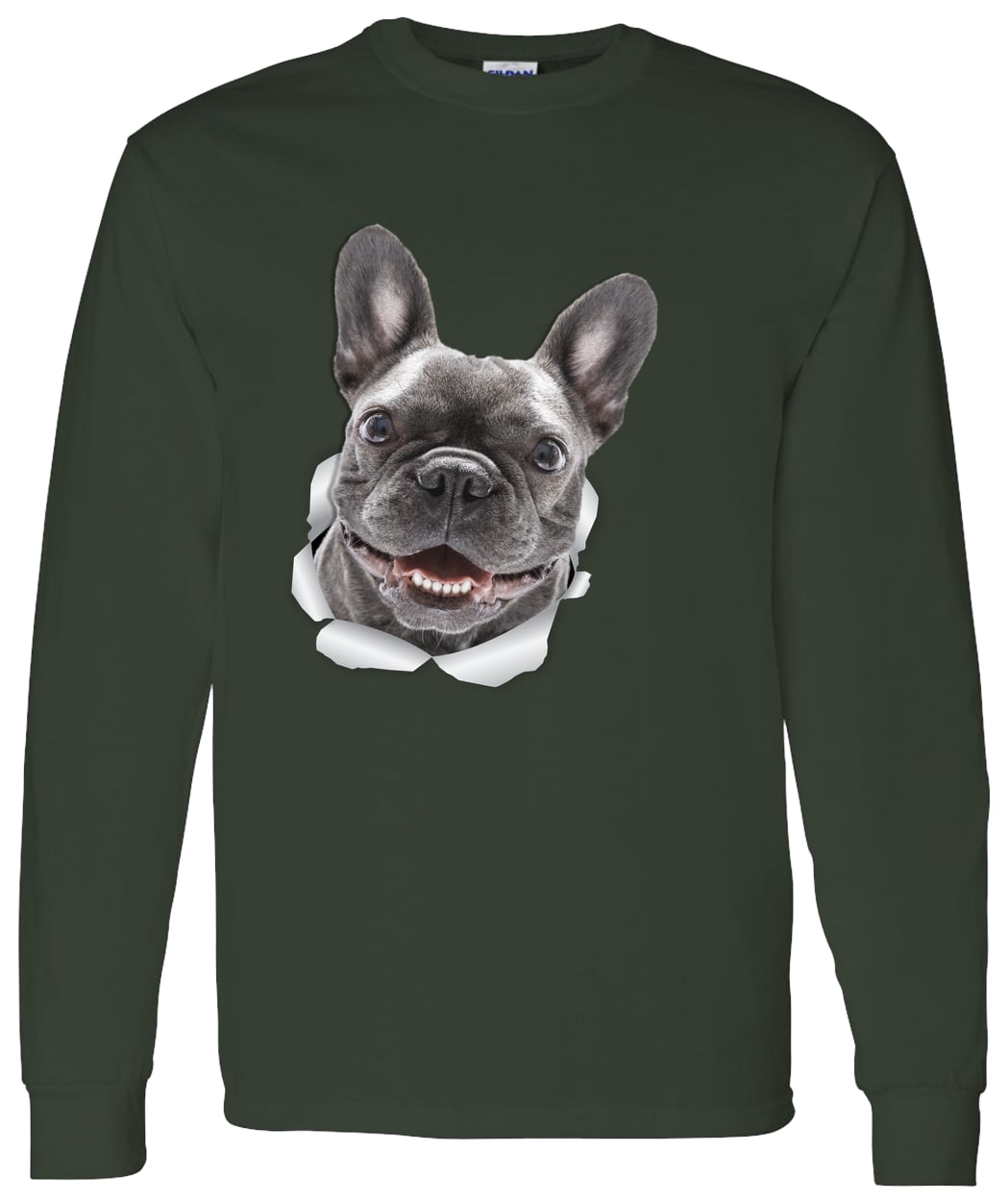 G540 LS T-Shirt 5.3 oz. - Forest Green