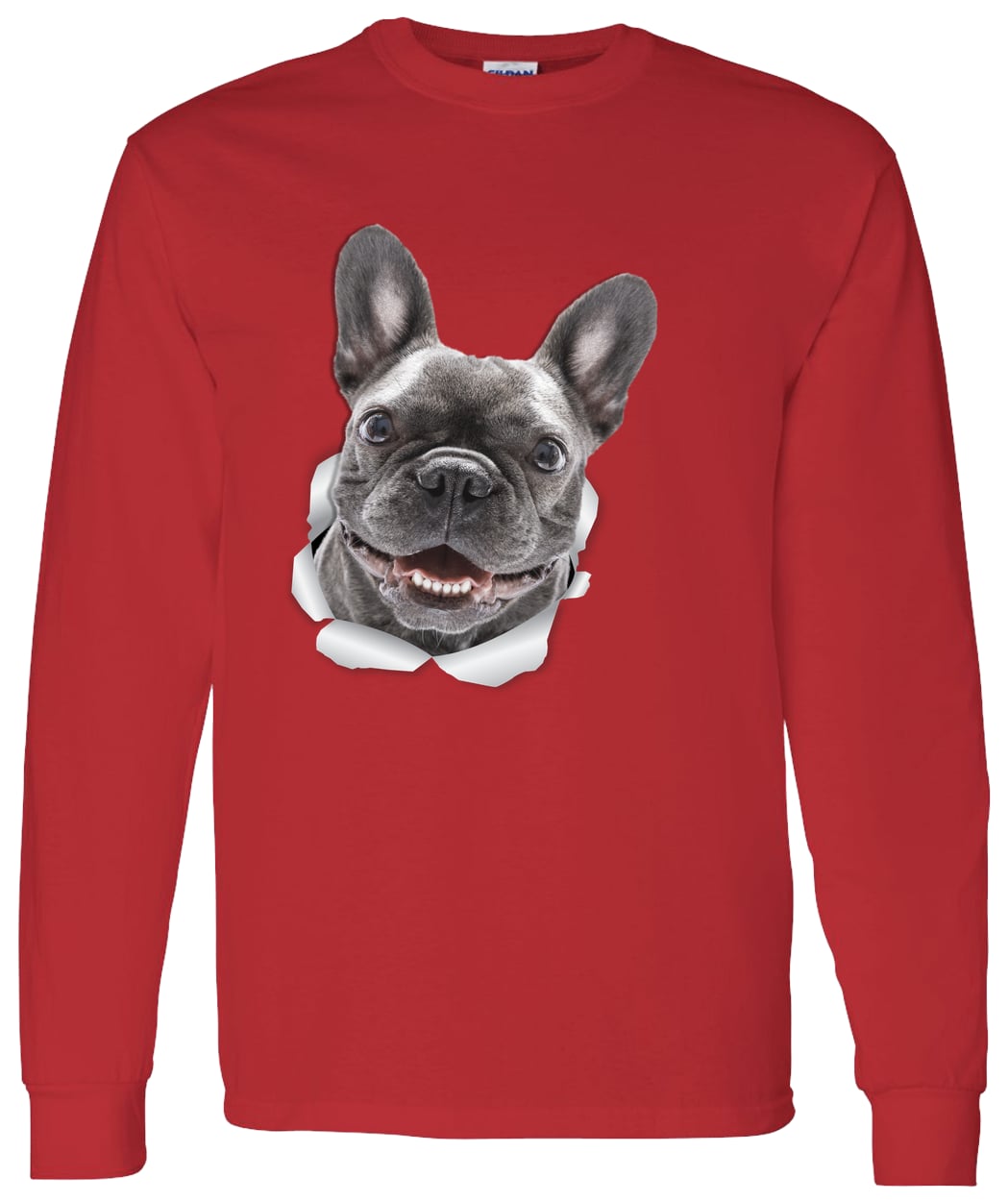G540 LS T-Shirt 5.3 oz. - Red